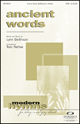 Ancient Words SATB choral sheet music cover